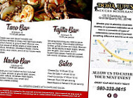 Dona Lupes Mexican menu