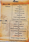 Auberge D'hauterive menu