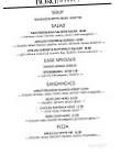 Boro Market Restaurant Bar menu