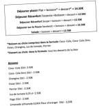 L'infusion Cardápio
