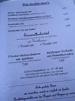 Weissbräu Huber menu