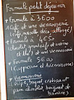 Le Café Marseillais menu