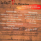 Le Rest'o Du Marmiton menu