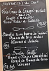 Le Bouchon La Capte menu