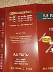 Imbiss Alibaba menu