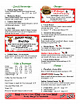 Hungry Moose Restaurant menu