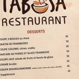 Tabosa Cardápio