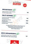 Schüttinger Gasthausbrauerei menu