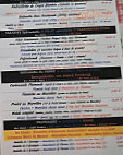 Le Nord Mont menu