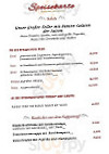 Restaurant Croatien menu
