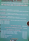 L'escale Gourmande menu