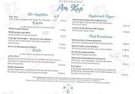 Seerestaurant „am Kap“ Gbr menu