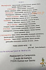 Le Compromis menu