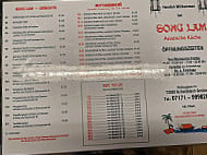 Song Lam Asia-schnellküche menu