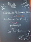 Le Lann Guen menu