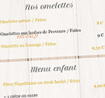 Brasserie Les Platanes menu