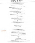 Restaurant La Selloise menu