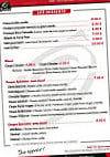 Ô Bistrot menu