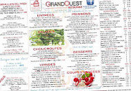 Le Grand Ouest Saint Doulchard menu