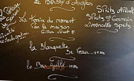 Le Boissy D'anglas menu