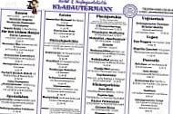 Hafengaststätte Klabautermann Stralsund menu