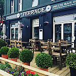 Theterrace outside