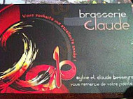 Brasserie Claude menu