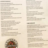 Anthony's Cardápio