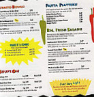 California Tortilla menu