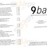 9bar Cardápio