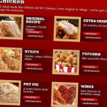 Kfc Cardápio