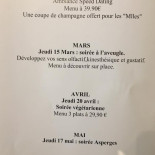 Mlle10 Cardápio