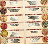 Hometown Pizza menu