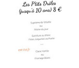 Le Mistral menu