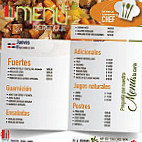 Plaza Merengue menu