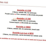 L'orchidée Cardápio