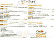 Calvi Sushi menu