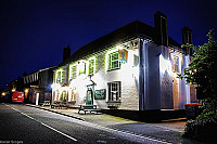 The Green Man outside