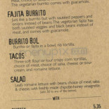 Chipotle Cardápio