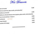 Le Nautique menu