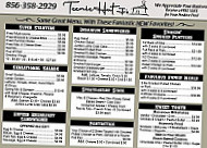 Teenie Hut Jr's menu