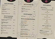 La Perle Rose menu