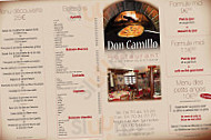 Le Don Camillo menu