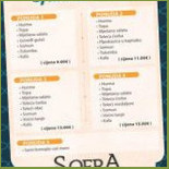Restoran Sofra Cardápio