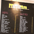 La Petite Creperie menu