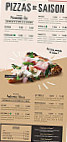 Pizza Cosy menu