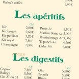 Le Skellig Cardápio