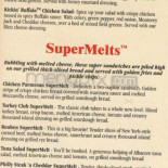 Friendly's Cardápio