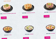 Planet Sushi menu