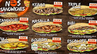 Bibi Burger menu